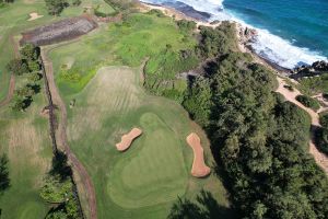Poipu Bay 17th Green Aerial
